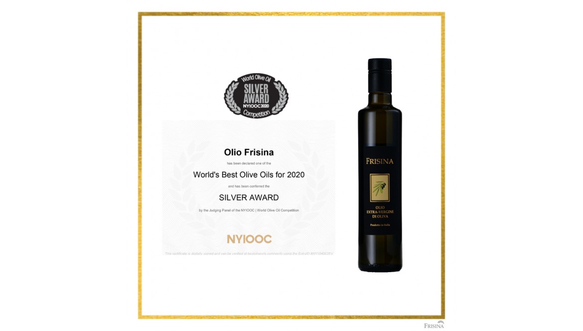 Silver New York Olive Oil Competition 2020